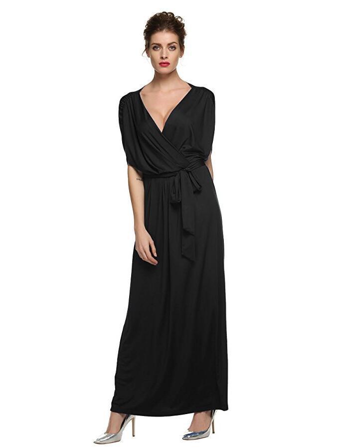 4XL Big Size Elegant Women Long Dress