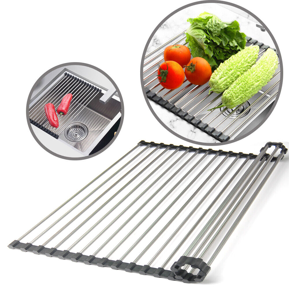Kitchen Stainless Steel Sink Drainer Mat