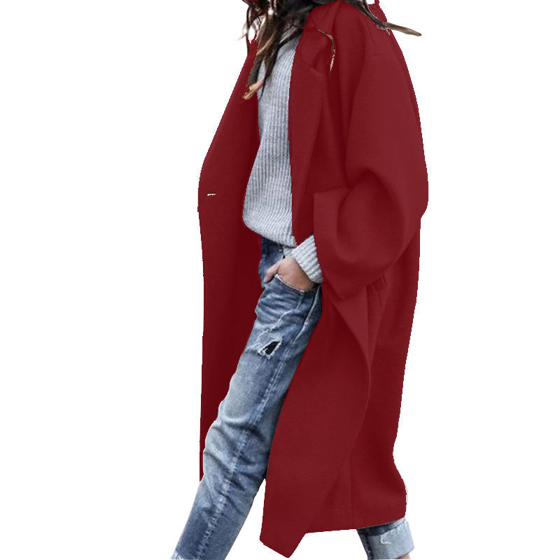 Casual Long Pocket Jacket